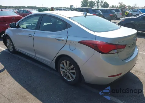 2014 Hyundai Elantra Se from USA, damaged, VIN KMHDH4AE1EU179608